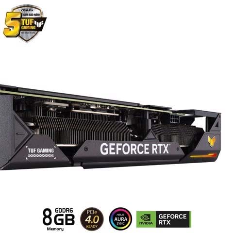 TNC Store - Card màn hình ASUS TUF Gaming GeForce RTX 4060 Ti 8GB GDDR6